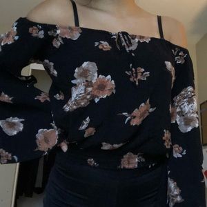 Flowered Blouse